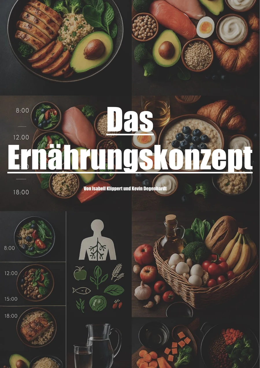 Cover des Ernährungskonzepts von Isabell Klippert und Kevin Degenhardt